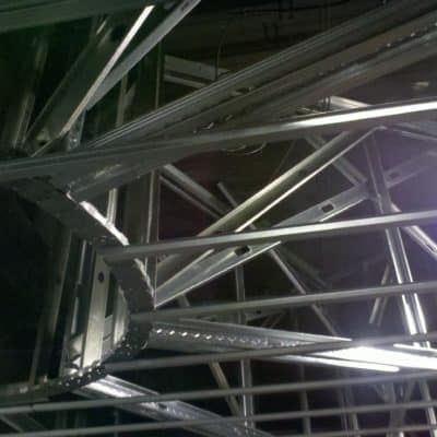 Soffit Framing at Serta