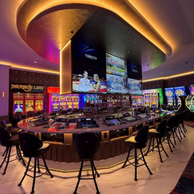 JW Marriott - Casino Slots Expansion with New Oval Bar