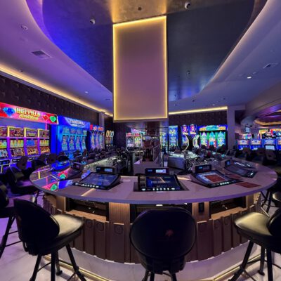 JW Marriott - Casino Slots Expansion with New Oval Bar