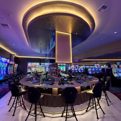 JW Marriott - Casino Slots Expansion with New Oval Bar