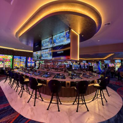 JW Marriott - Casino Slots Expansion with New Oval Bar
