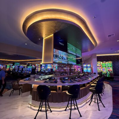 JW Marriott - Casino Slots Expansion with New Oval Bar