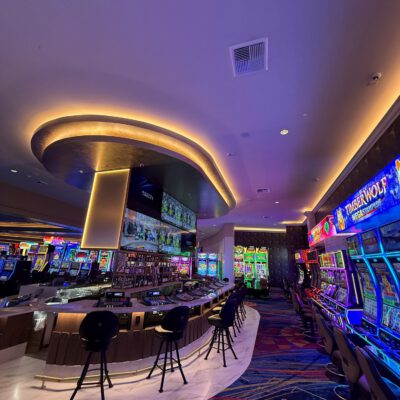 JW Marriott - Casino Slots Expansion with New Oval Bar